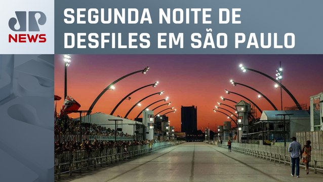 Sete escolas desfilam na segunda noite do Grupo Especial de SP