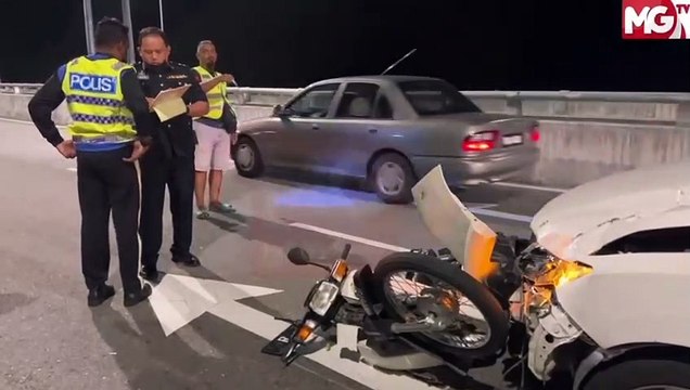 Kemalangan maut pertama di Lebuh Raya Berkembar Bukit Kukus