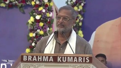 प्रधानमंत्री का जल जन अभियान में शामिल हुए अभिनेता नाना पाटकर।