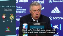 Ancelotti shrugs off injury concerns ahead of Liverpool tie