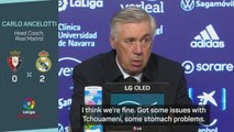 Ancelotti shrugs off injury concerns ahead of Liverpool tie