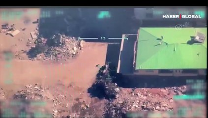 Deprem bölgesinde enkazdan hırsızlık! Bayraktar İHA'ya yakalandılar