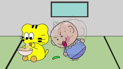 きゅうりでビックリにゃんこ⁉