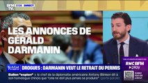 Darmanin propose le retrait des 12 points du permis en cas de conduite sous l'emprise de la drogue