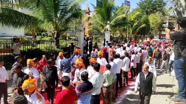 Video...असम के राज्यपाल मनोनित होने के बाद उदयपुर नगर निगम में गुलाबचंद कटारिया का स्वागत