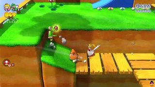 Super Mario 3D World - Peach & Luigi in Mount Beanpole