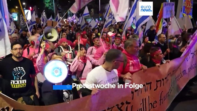 Wir haben nicht für eine Dikatur gekämpft - Protest in Israel gegen Justizreform