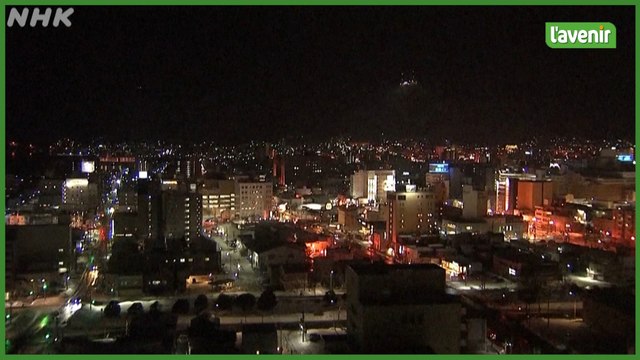 Une vidéo de la NHK montre une boule de feu qui pourrait être l'ICBM nord-coréen tiré samedi