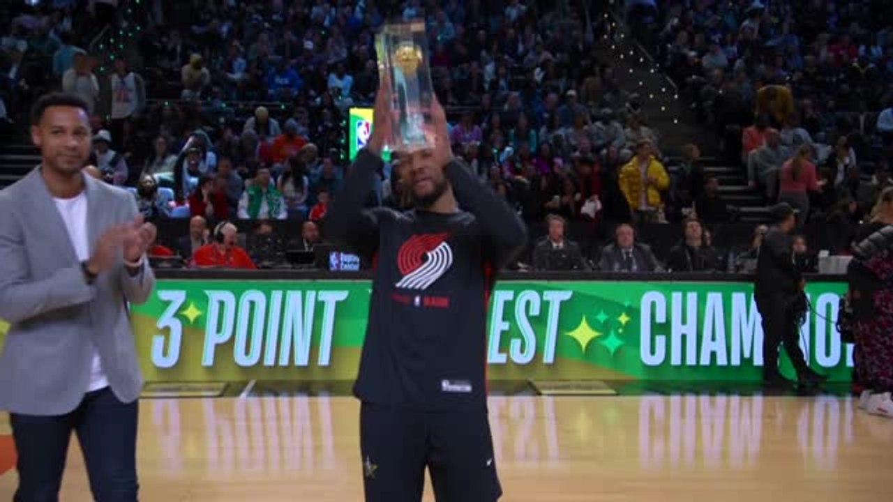 Dame Time! Lillard clinches NBA Three-Point Con...
