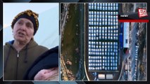 Samandağ'da depremzedeler stadyumda kurulan çadır kentte yaşamlarını sürdürüyor