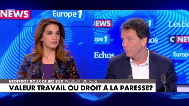 Geoffroy Roux de Bézieux : «Tout détricotage de cet accord serait un coup de poignard dans le dos des partenaires sociaux»