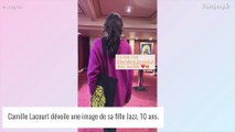 Camille Lacourt s'offre une merveilleuse soirée parisienne avec sa fille Jazz, même chevelure ébène que sa maman !