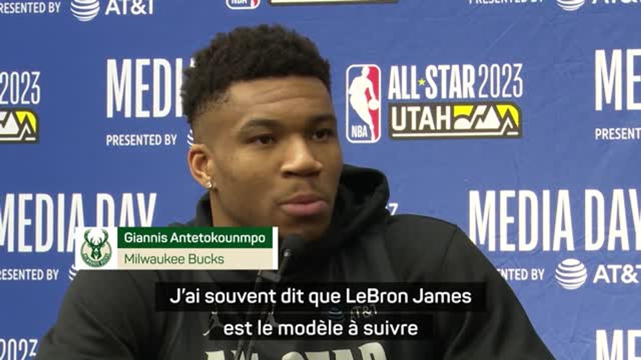 All-Star Game - Antetokounmpo : "LeBron James est le modèle à suivre"