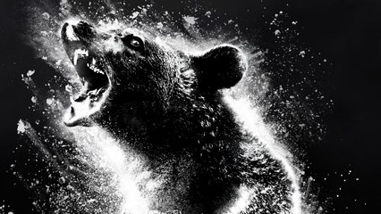 Oso vicioso Cocaine Bear clip