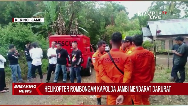 Kendala Cuaca, Evakuasi Penumpang Helikopter Mendarat Darurat di Kerenci Lewat Jalur Darat