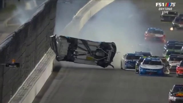 Nascar Xfinity Series 2023 Daytona Beef 300 Last Lap Mayer Flip