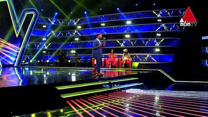 Tharindu Sathsara | Dagalanna Ba ( දඟලන්න බෑ ) | Knockouts - Ranking Chairs | The Voice Sri Lanka