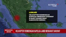 Helikopter Rombongan Kapolda Jambi Mendarat Darurat, Semua Penumpang Dikonfirmasi Selamat!