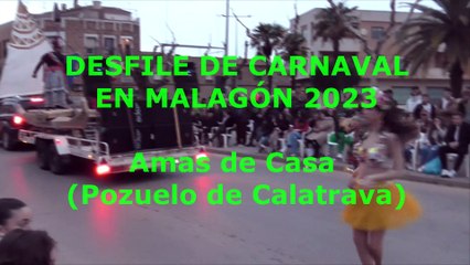 Desfile de Carnaval 2023 en Malagón de Amas de Casa de Pozuelo de Calatrava