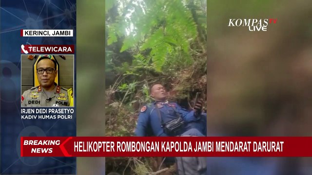 Kadiv Humas Polri: 8 Penumpang Helikopter Selamat, Namun dalam Kondisi Terluka