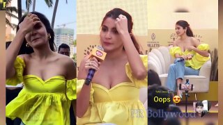 Oops ये क्या दिख गया_ बेशर्मी की सारी हदे पार कर Anushka Sharma ने पहनी बेहद Deep ड्रेस