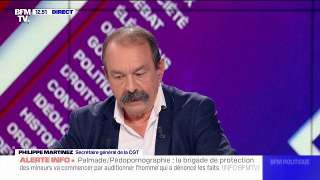Philippe Martinez à propos de sa succession: L'idée qu'une femme puisse diriger la CGT n'est plus un problème, il était temps