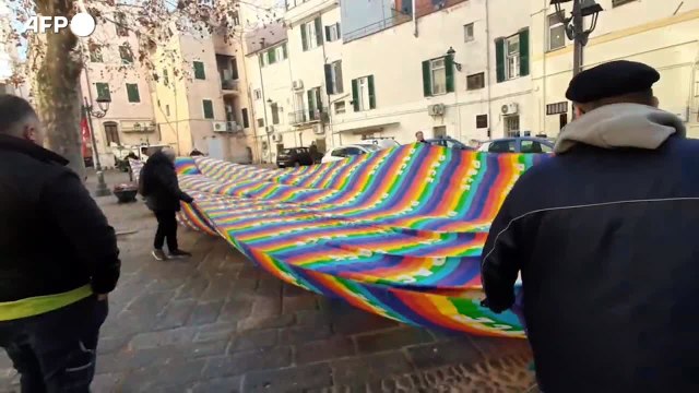 Pacifisti in piazza, Marcia della Pace dopo un anno di guerra