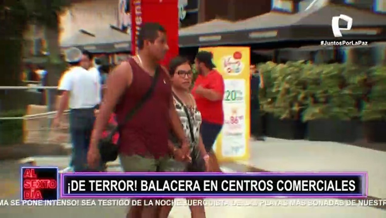 ¿El peligro se desborda en Lima?: Balaceras en centros comerciales