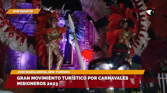 Gran movimiento turístico por carnavales misioneros 2023
