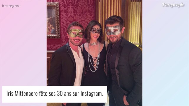 Iris Mittenaere ultra sexy dans une robe très risquée : soirée grandiose et tamisée pour ses 30 ans !