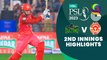 2nd Innings Highlights | Multan Sultans vs Islamabad United | Match 7 | HBL PSL 8 | MI2T