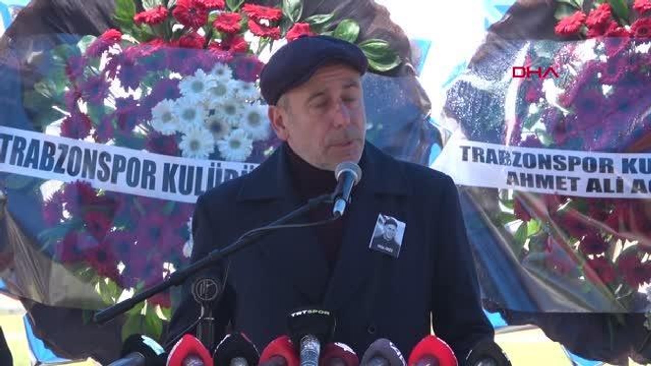 SPOR Trabzonspor'un efsanesi Ahmet Suat Özyazıcı için tören