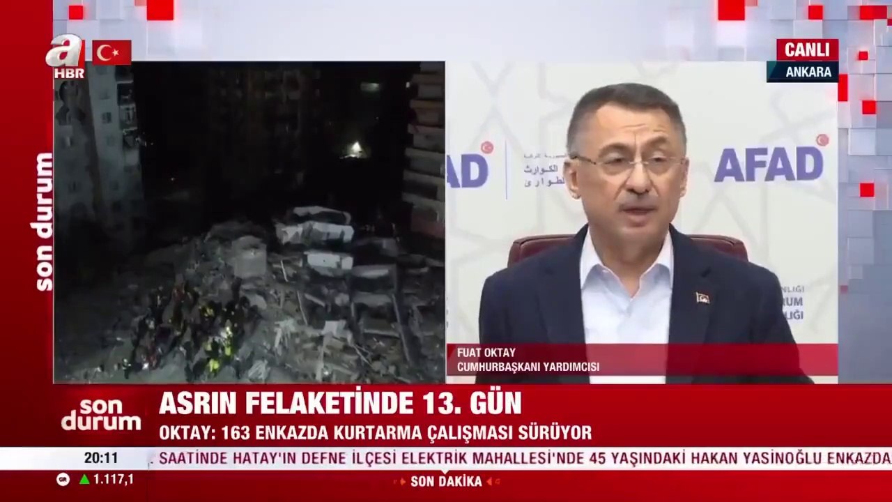 Fuat Oktay: Cumhurbaşkanımız başta olmak üzere, ilk andan itibaren, 04:17'den itibaren buradaydık