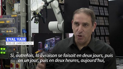 En Israël, des robots pour obtenir ses commandes en un rien de temps