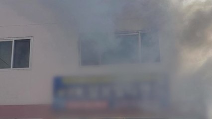 괴산 상가 건물에서 불...중국 국적 남성 숨져 / YTN