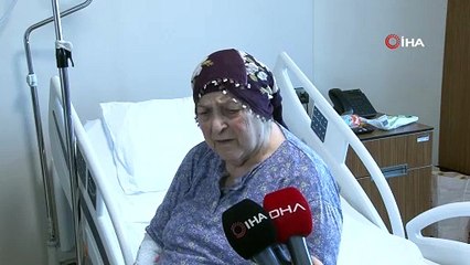 Hasar alan evinden sadece, 20 yıl önce kaybettiği eşinin tespihini alabildi