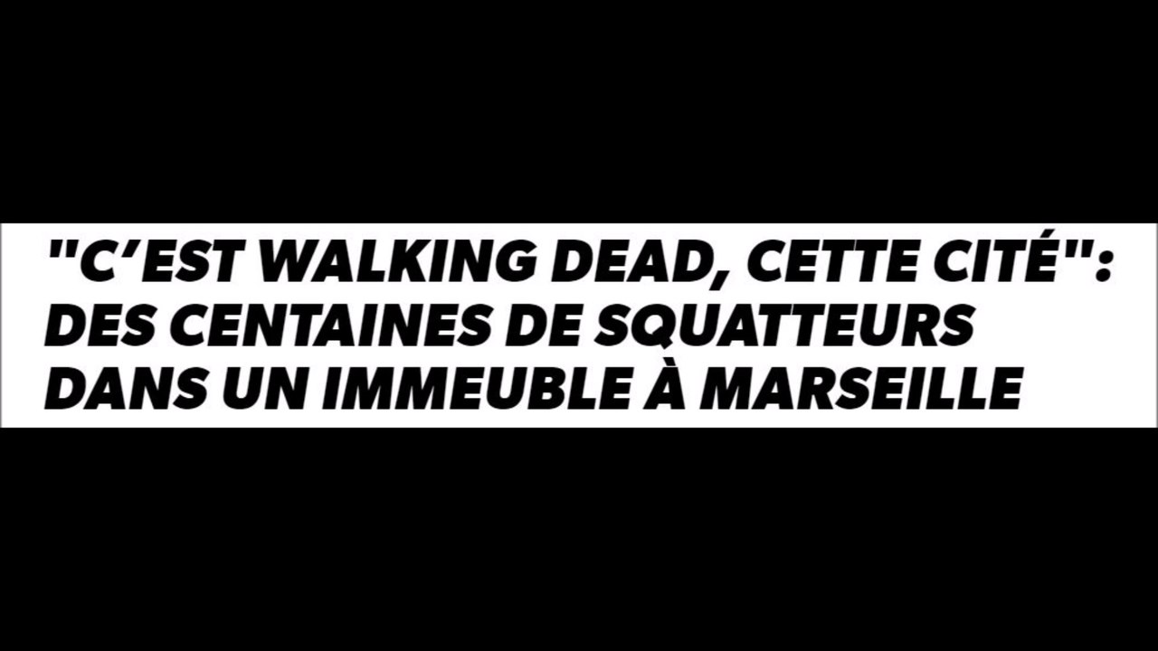Immeuble entièrement squatté, à Marseille  : tout est cassé, tout est volé, tout est détruit... et ils vivent dedans !