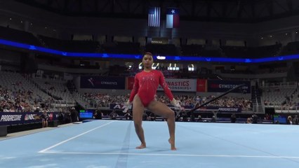 eMjae Frazier - Floor - Day 1 - 2021 U.S. Gymnastics Championships
