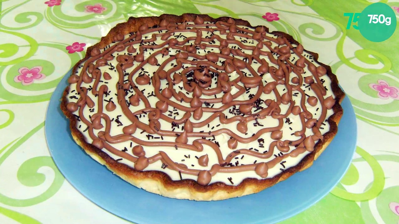 Tarte aux 2 chocolats