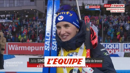 Simon : « J'ai vraiment tenté le tout pour le tout » - Biathlon - Mondiaux (F)