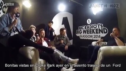 One Direction BBC 1's Big Weekend 24 05 2014 [subtitulado] (Funny)