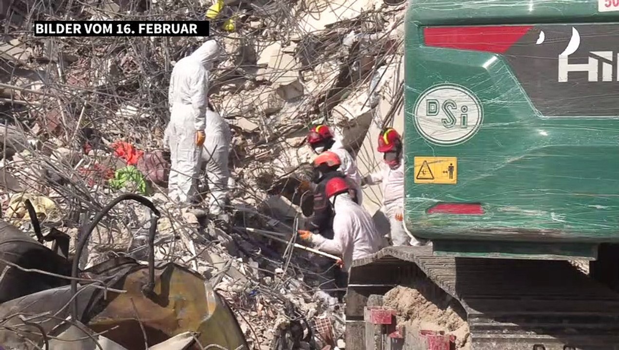 Türkei stellt Rettungsarbeiten nach Beben fast überall ein