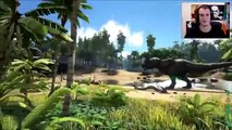 Ark Survival Evolved - TINY DINOS and NINJA REX (Ark Gameplay) (Funny)