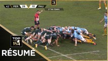 TOP 14 - Résumé USA Perpignan-Section Paloise: 49-29 - J18 - 2022-2023