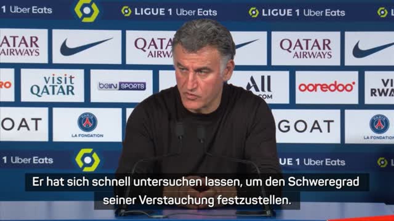 Galtier zu Neymar-Ausfall: 'Nie zufällig'