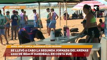 Se llevó a cabo la segunda jornada del arenas 1000 de beach handball en costa sur