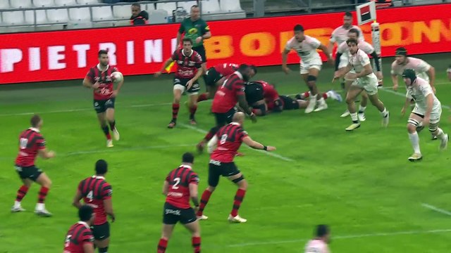 TOP 14 - Essai de Facundo ISA (RCT) - RC Toulon - Stade Toulousain - Saison 2022:2023