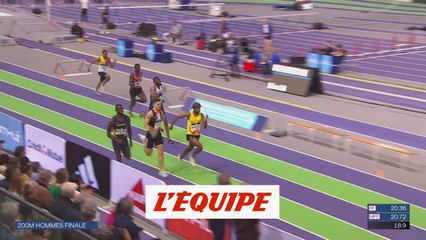 Maaroufou remporte le 200m - Athlé - ChF (H)