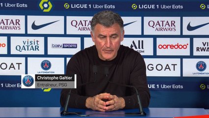 Galtier : "Neymar a une entorse de la cheville droite"