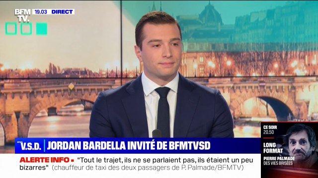 Retrait de permis pour conduite sous l'emprise de stupéfiants: la proposition de Gérald Darmanin va dans le bon sens , affirme Jordan Bardella